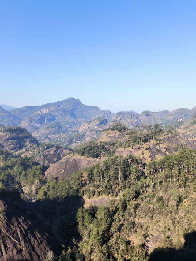 武夷山公交遊第三天——虎嘯岩穿越到一線天