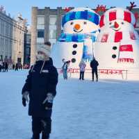 爾濱免費雪人打卡