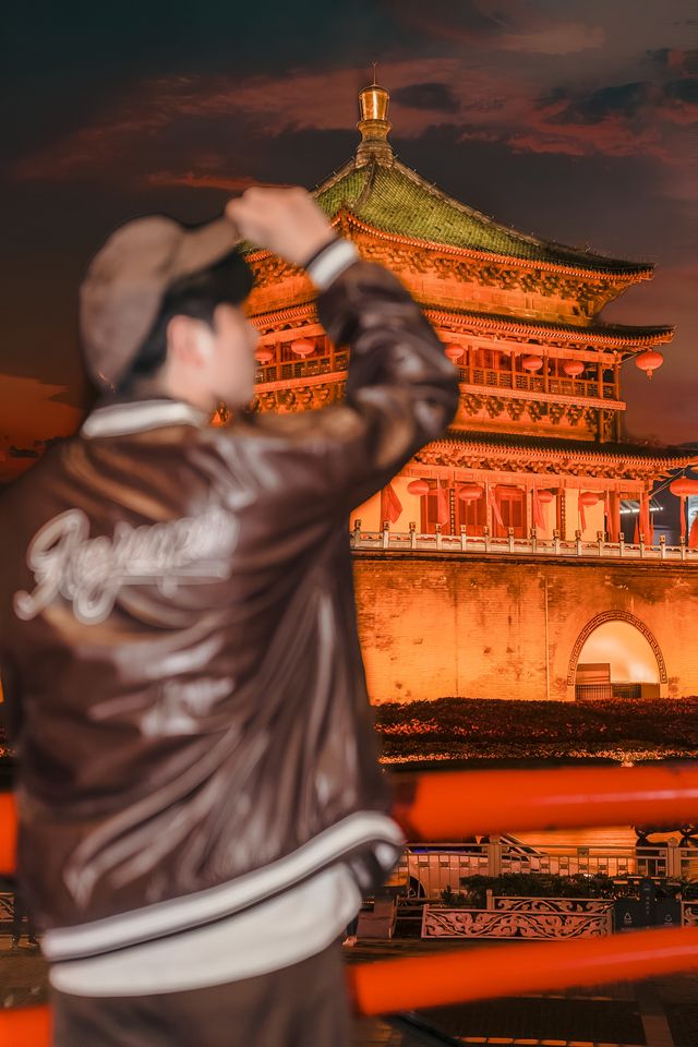 哇塞！在西安鐘鼓樓拍到了人生照片