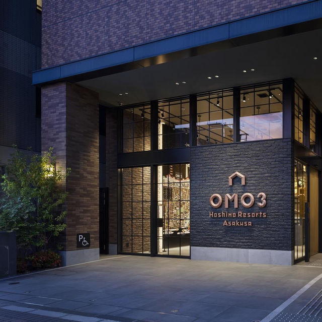 「東京淺草OMO3酒店，超美淺草寺盡在眼底」