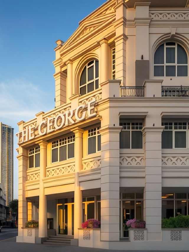 🌟✨ Penang's Heritage Haven: Discover The George Hotel! 🏨🍃