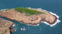 香港破邊洲，治癒系藍色海洋