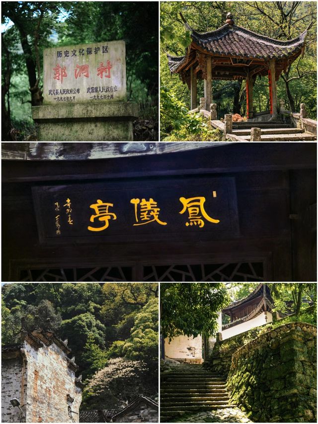 武義郭洞古生態村，去感受古村的古樸煙火氣以及自然的魅力！