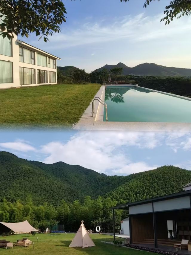 山頂上的竹林秘境
