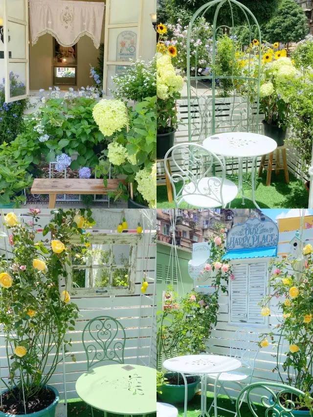 남녕에서! 남녕에서! 공주님, 낭만적인 남프랑스 작은 정원으로 오세요