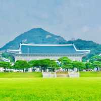 打卡韓國首爾青瓦臺啦😀