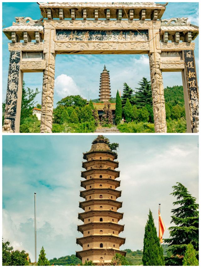 【探秘中条山】一寺一塔，古今流轉 —— 萬固寺，時光的見