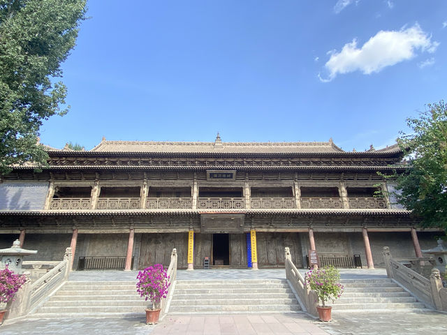 張掖大佛寺、西來寺、木塔寺和美食。