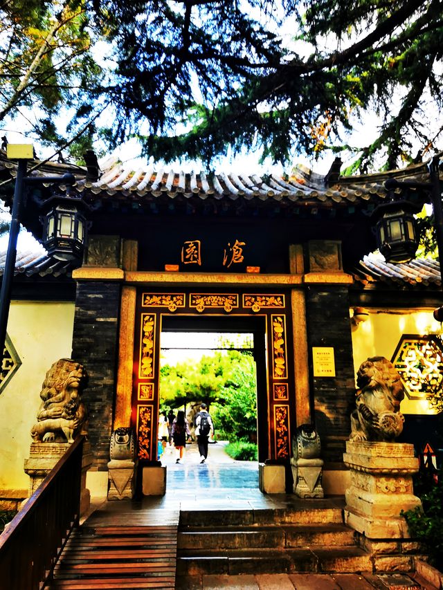 趵突勝境,堪比仙境!。 趵突勝境,堪比仙境!。