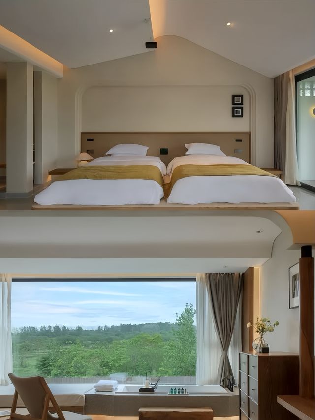睡進山野麥田裡的江南幽靜居所。