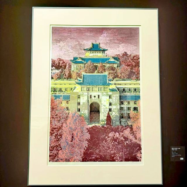 西安美術館  迎春展春意盎然，圖畫禪禪悟達曠。