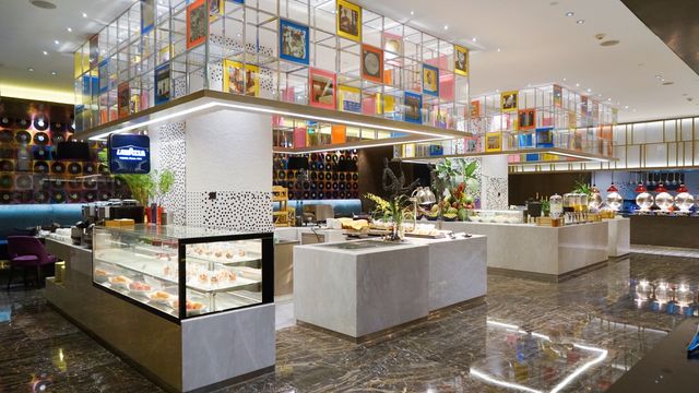 自助餐和單點菜式都很美味，整個餐廳的設計感和體驗感爆棚。
