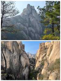 嵖岈山風景區自然景色猶如童話世界般美麗。