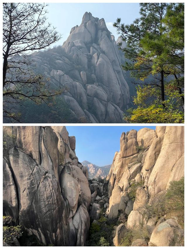 嵖岈山風景區自然景色猶如童話世界般美麗。