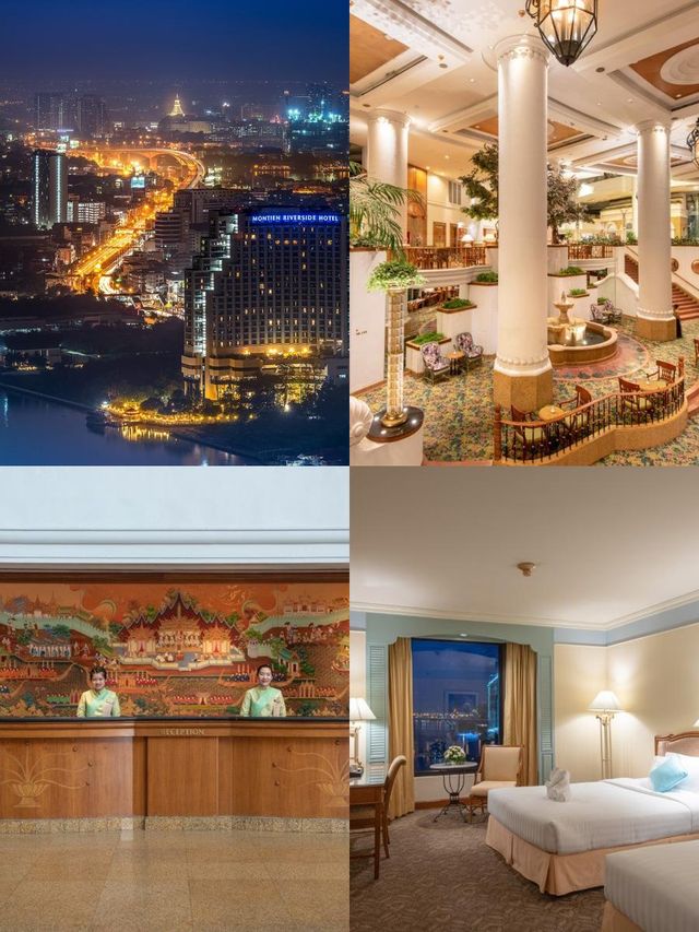 曼谷蒙天河畔酒店｜舒適與風景兼得。