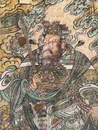 運城青龍寺|消失的儴佉王剃度圖