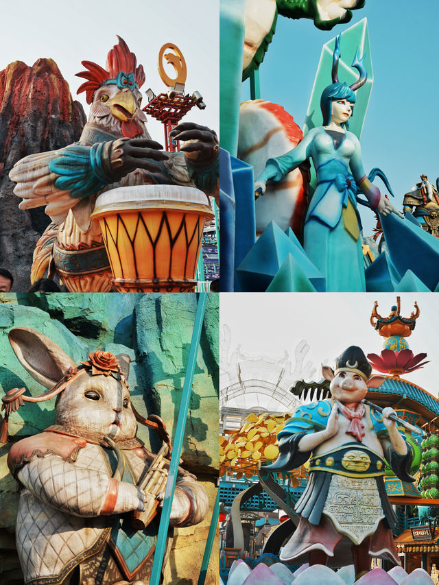 江浙滬周邊國風遊樂園現實版山海經