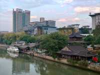 A Peaceful Evening at the Grand Canal in Hangzhou 🌅🚤