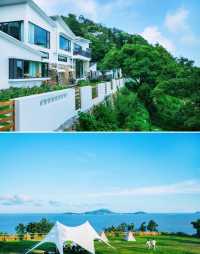 聆聽海浪，觀賞日出：三面環海的台州崖居海景民宿