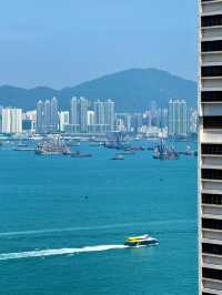 去香港旅行就是要住可以看海的酒店！