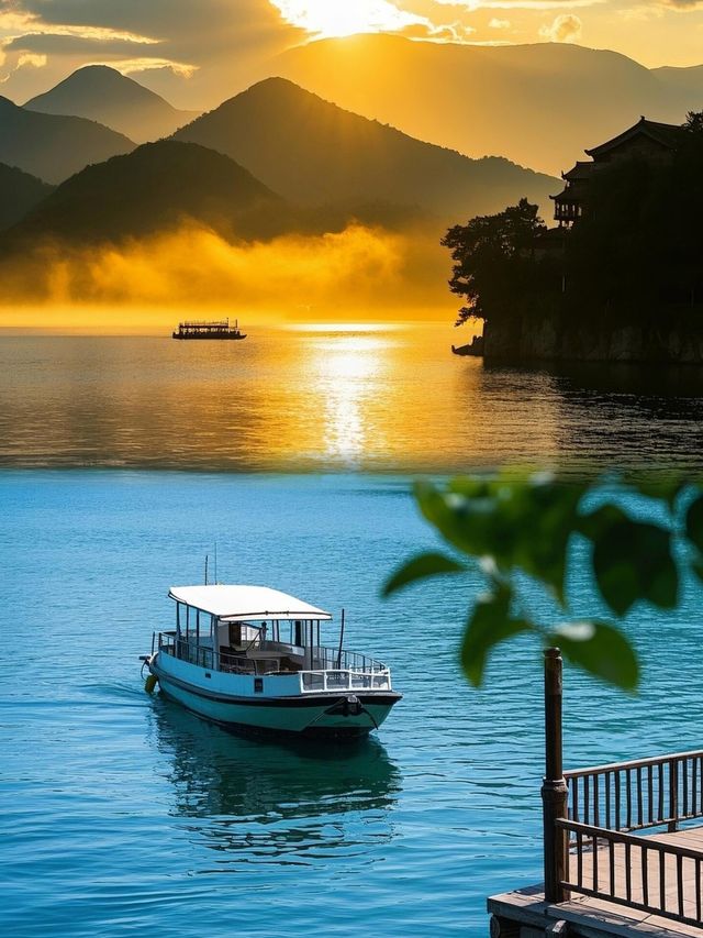 廬山西海雲居島禪意山水，登塔覽勝，靜心之旅