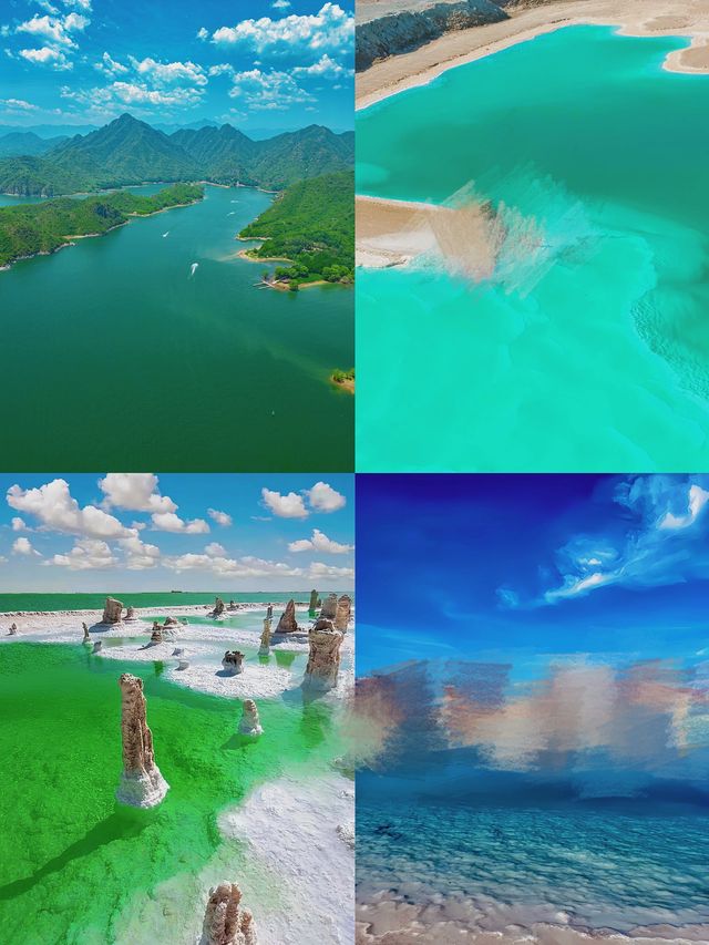茶卡鹽湖 青海湖