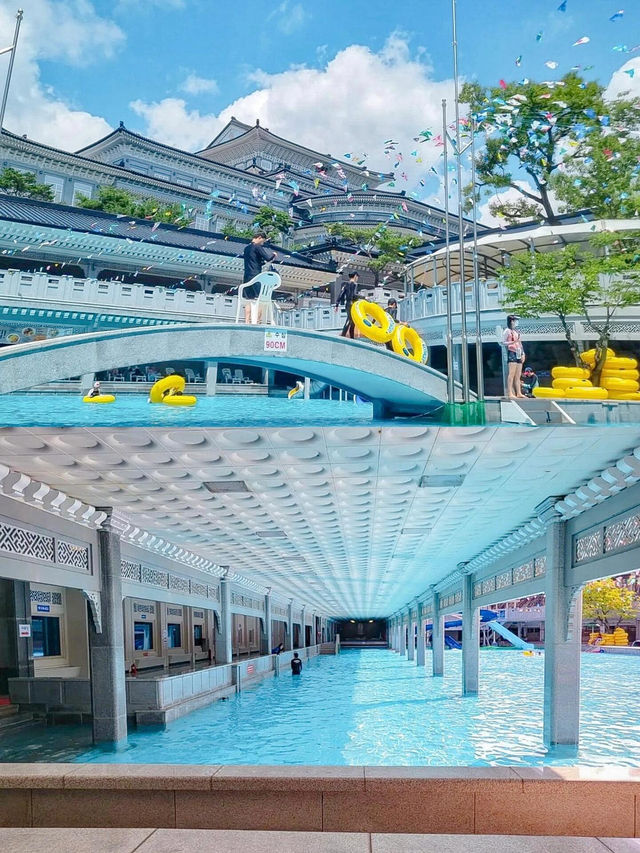 哇塞！忠清北道堤川大學水上樂園超好玩