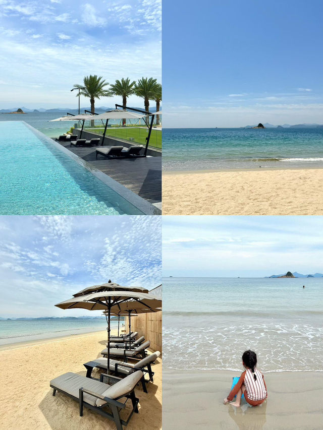 🌊大梅沙洲際絕美海景！曬成黑炭也甘願！