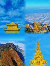 人生建議：一定要去一次峨眉山睇雲上金頂！！