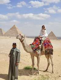 在埃及，被人類奇蹟震撼了10000次。