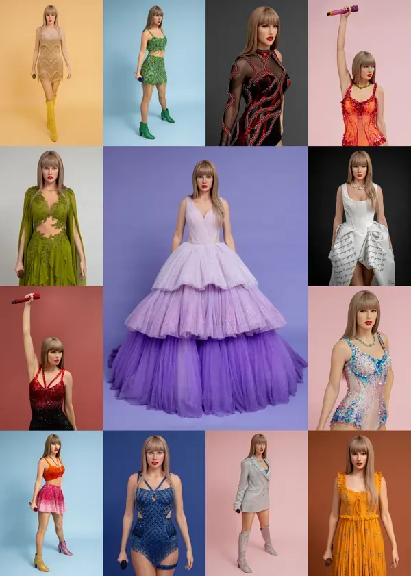 13 Taylor Swift Wax Figures Debut Worldwide
