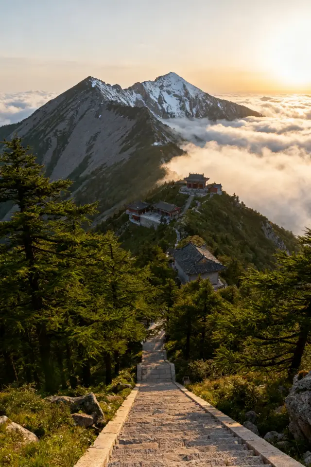 半山霓虹半山雪張掖七彩丹霞美到窒息！