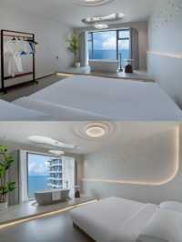 惠東海景酒店天花板雙月灣半島躺著看海太絕了！