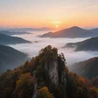 光霧山的美景，讓你們也能輕鬆開啟一場夢幻之旅