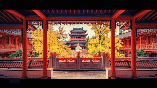 南京最禪意銀杏地毗盧寺私藏機位攻略