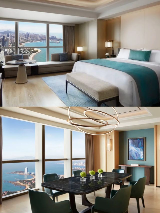 海景控必住！青島瑞吉酒店也太絕了吧