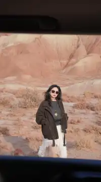 大美新疆之闖入溫宿大峽谷紅色世界