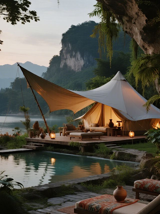 初夏親子探險！高黎貢山帳篷營地的自然課堂