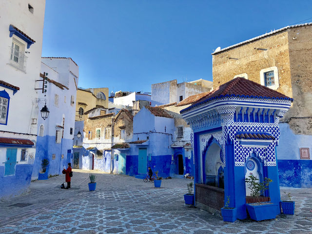 舍夫沙萬的藍,已是人間絕色 舍夫沙萬的藍,已是人間絕色