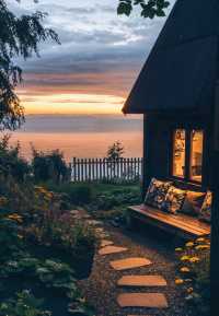 2006年德國諾登海岸的落日記憶｜治癒系時光