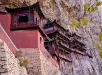 懸空寺|在峭壁上拍下信仰的“驚險與篤定”