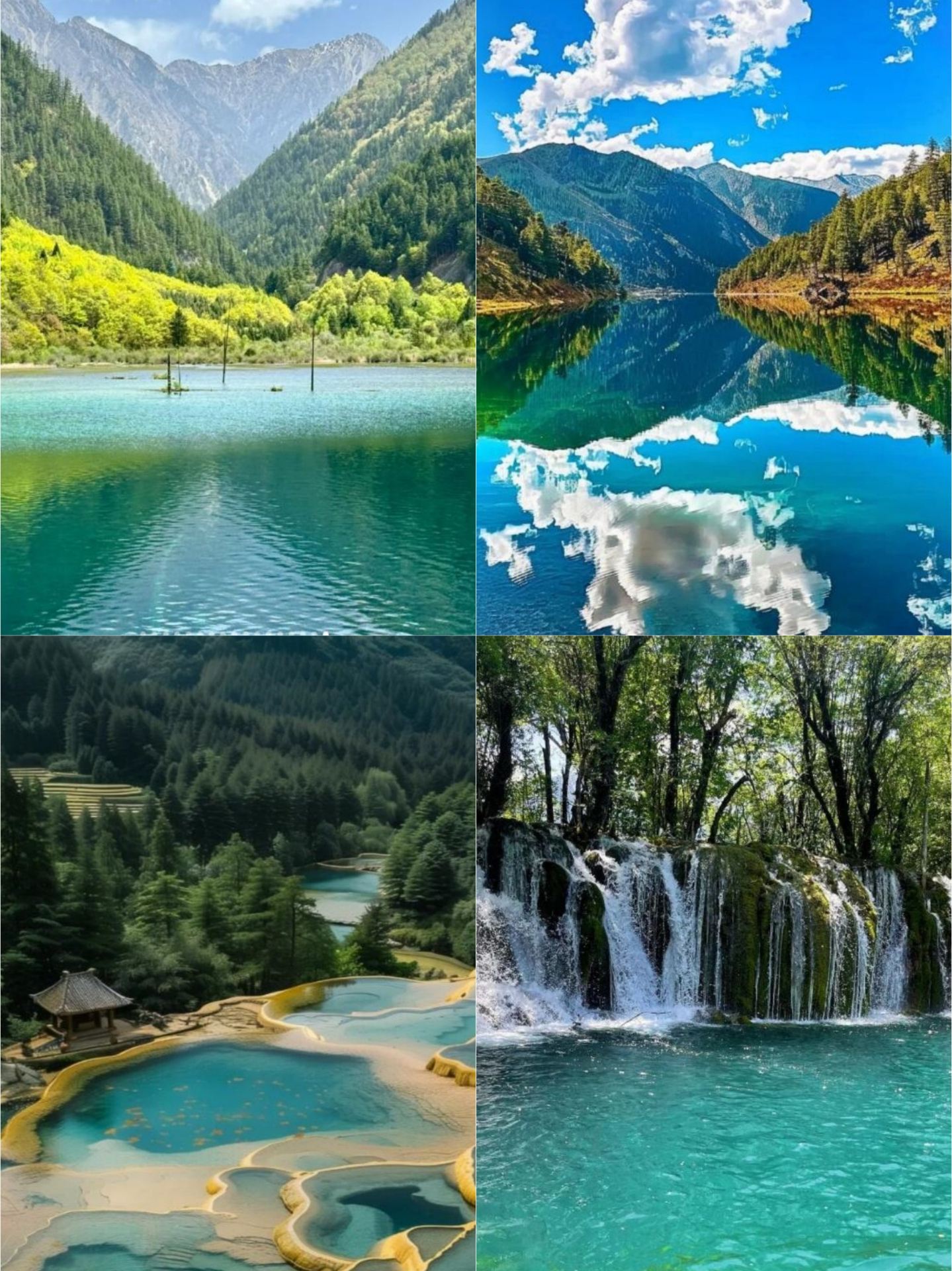 Only when I arrived at Jiuzhaigou did I realize how silly the clothes I brought were