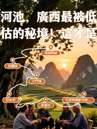 河池，廣西最被低估的秘境！這才是人間仙境！
