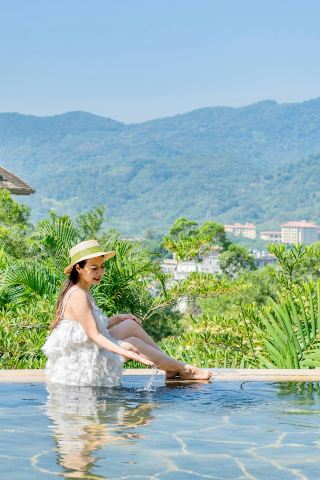 Guangzhou Jinxiuxiangjiang Hot Spring City, a natural oxygen bar on the outskirts of the city