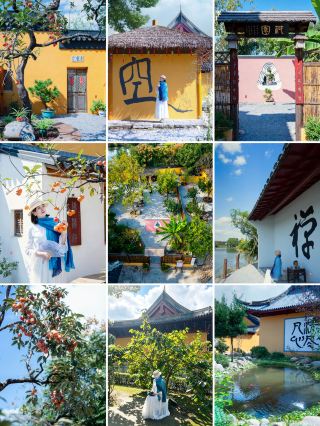 วัดไท่เหอ ฉางซู่ | กำแพงสีเหลืองและลูกพลับสีแดงสร้างภาพที่งดงาม เปี่ยมด้วยเสน่ห์แห่งเซน!