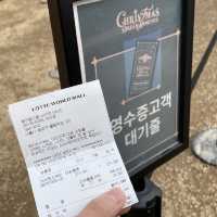 겨울한정 평화로운 샤롯데가든 회전목마🎠