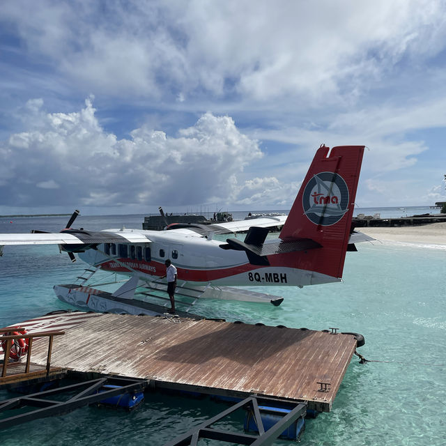 Seaplane in Maldives