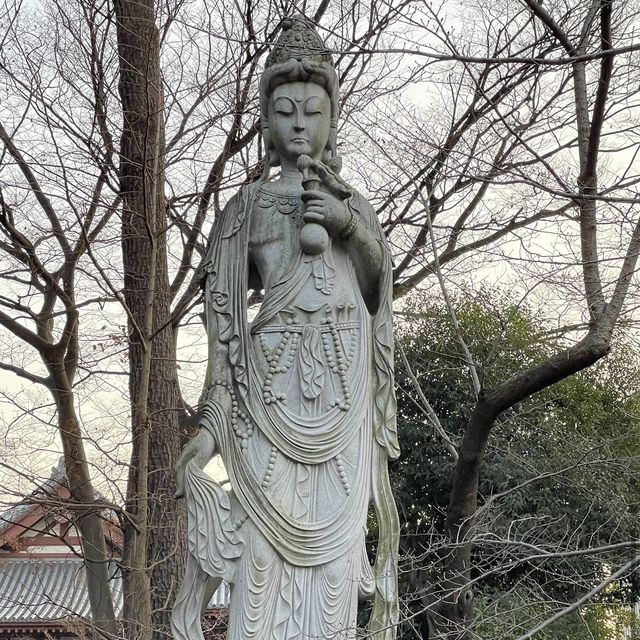 Iconic Temple in Tokyo City 
