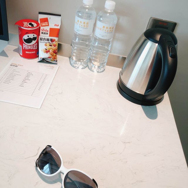 台北｜🏙️高樓美景房🛏️🛏️📍 Courtyard by Marriott Taipei Downtown 台北國泰萬怡酒店