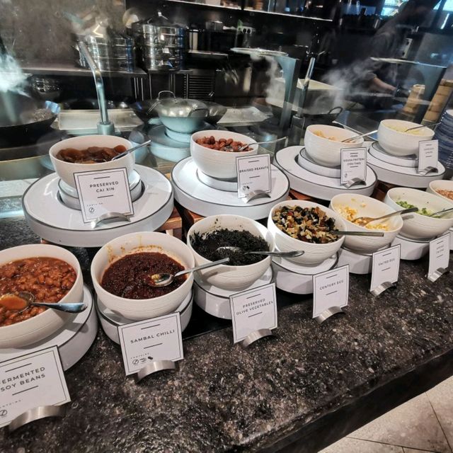 greenhouse breakfast at Dusit Thani